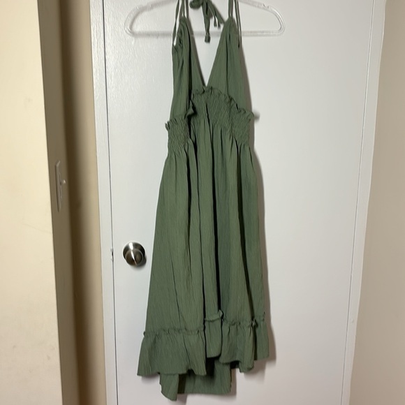 Green plus size women’s XL  summer dress - Picture 2 of 6